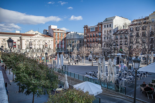 Plaza Santa Ana - Barrio de las Letras Historic Walking Tour of Madrid